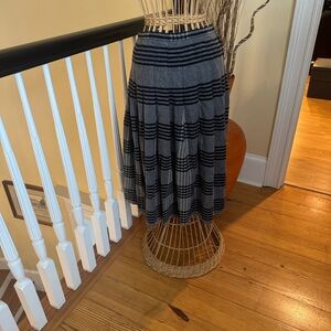 Gloria Sachs New York Vintage wool plaid skirt